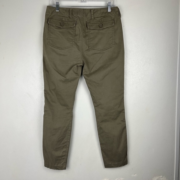 Cabi 3199 The Scout Pants Olive Green Chino Size 6 Skinny Pants Ankle - Picture 6 of 12